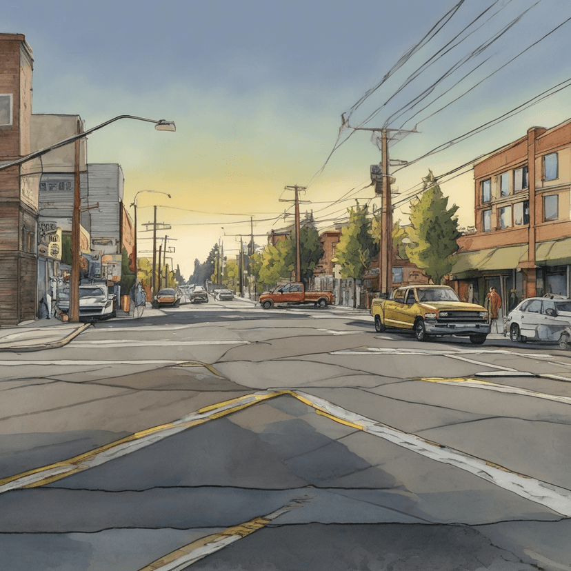 Tactile crosswalk replaces faded paint