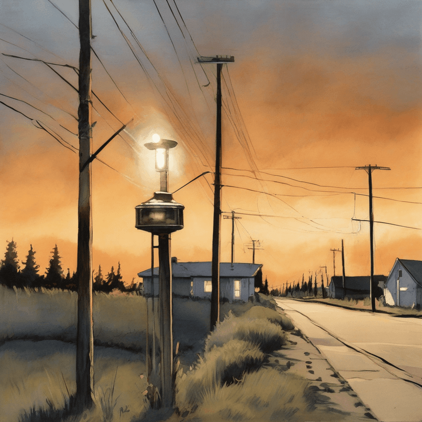 Sullivan Rod, porch light