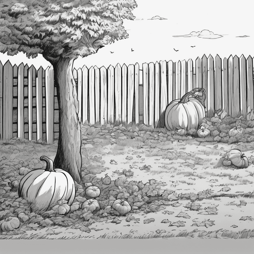 Pumpkin's decomposing. Neighbor's compost is good.